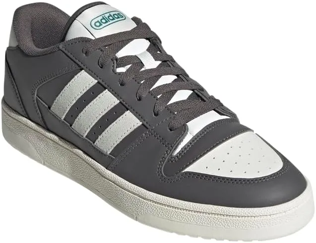 adidas Mens Break Start Lace Up Sneakers Shoes - Red