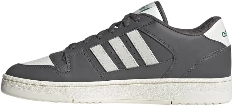 adidas Mens Break Start Lace Up Sneakers Shoes - Red