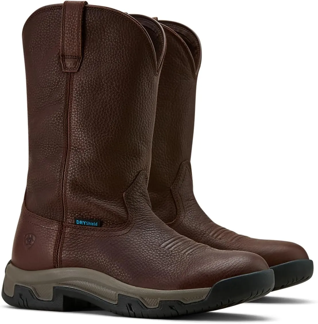 Ariat Terrain Waterproof Hiking Boot  Mens Leather Waterproof Outdoor Hiking Boots