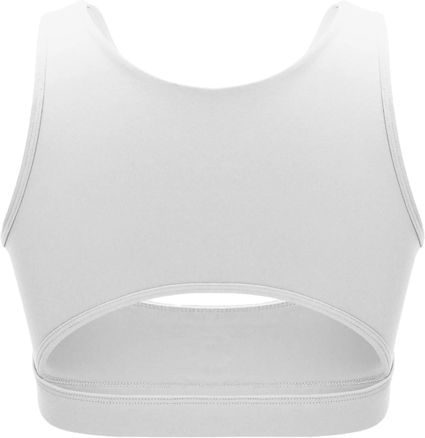 Athletic Sexy Sports Bras for Women Yoga Tank Solid Cutout Workout for Large Bust Longline Womens Sports Bra Gym Cute
