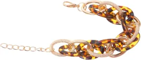BESPORTBLE Minimalist Acrylic Leopard Print Bracelet Retro Elegance for Women Beach Jewelry present Unique Charm and Style Boosting Accessory