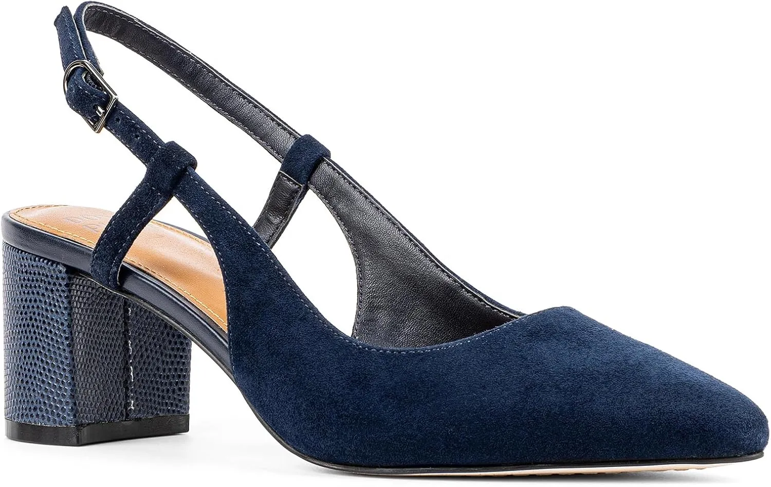 Donald Pliner Womens SHANIE Slingback Pump Heel, 2" Block Heel Shoes for Comfort, Womens Heels with Padded Insole