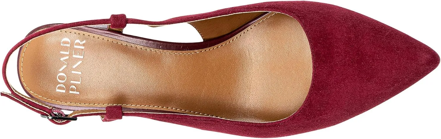 Donald Pliner Womens SHANIE Slingback Pump Heel, 2" Block Heel Shoes for Comfort, Womens Heels with Padded Insole
