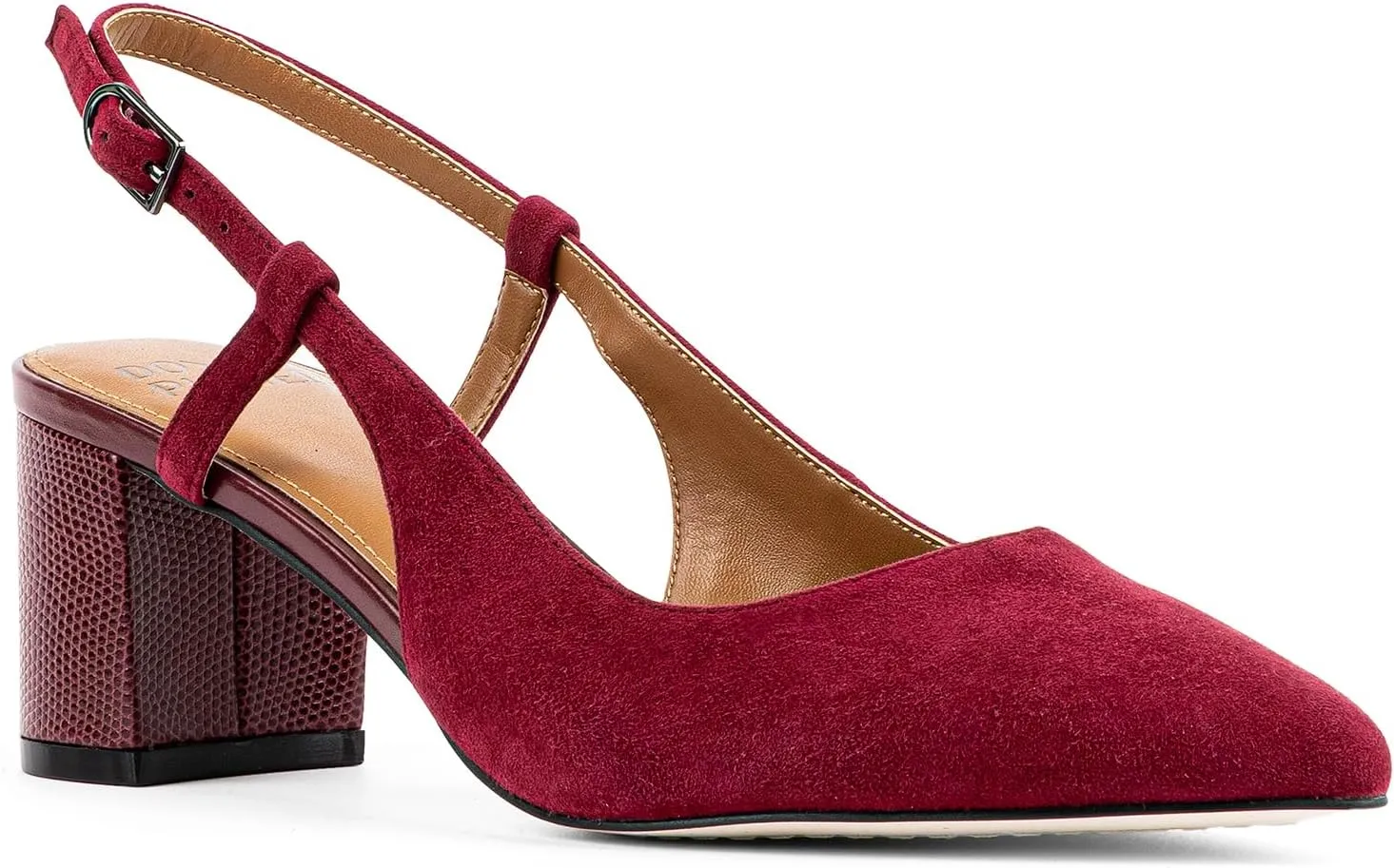 Donald Pliner Womens SHANIE Slingback Pump Heel, 2" Block Heel Shoes for Comfort, Womens Heels with Padded Insole