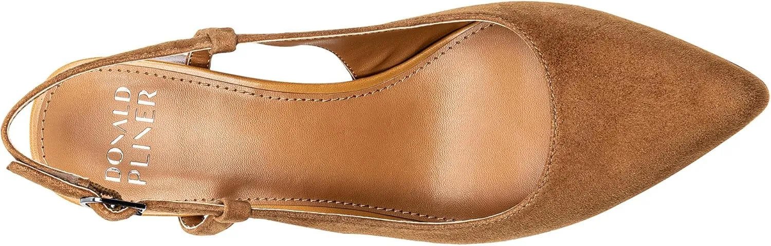 Donald Pliner Womens SHANIE Slingback Pump Heel, 2" Block Heel Shoes for Comfort, Womens Heels with Padded Insole