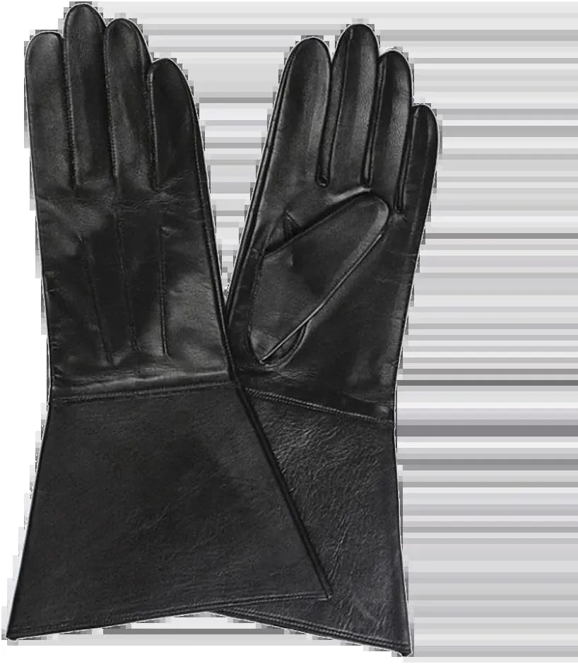 Dvbfufv Mens Leather Gloves Touchscreen Luxury Gloves Mens Driving Riding Motorcycle Long Leather Gloves
