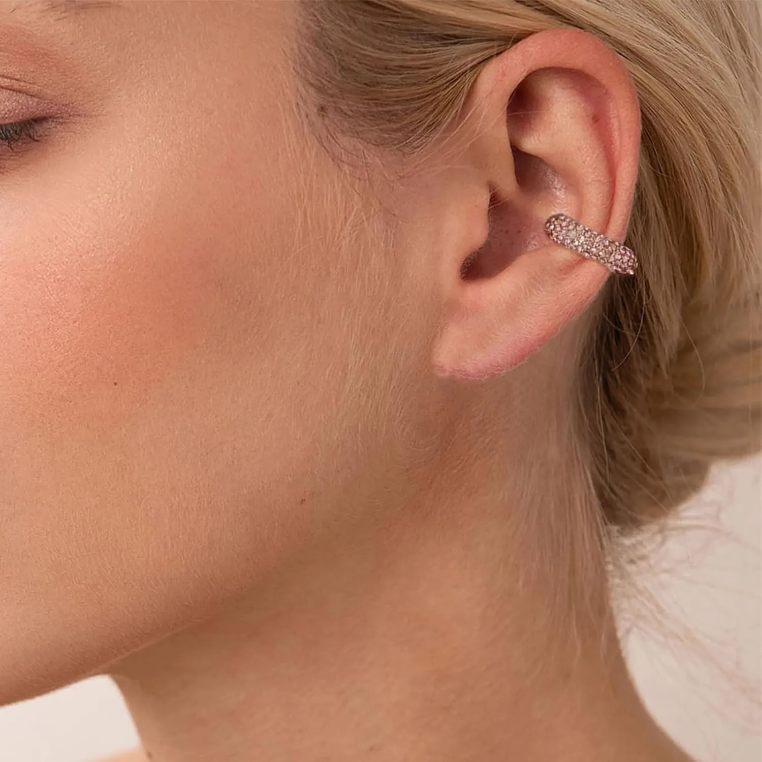 Ear Cuff Earrings for Women Chunky Gold Ear Cuff Silver Clip On Earrings Cartilage Earrings Huggie Hoop Earrings Wrap Ear Cuffs Non Pierced Jewelry