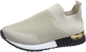 Fashion Summer Women Flat Lightweight Mesh Breathable Elastic Womens Comfortable Shoes Womens Athletic Shoes