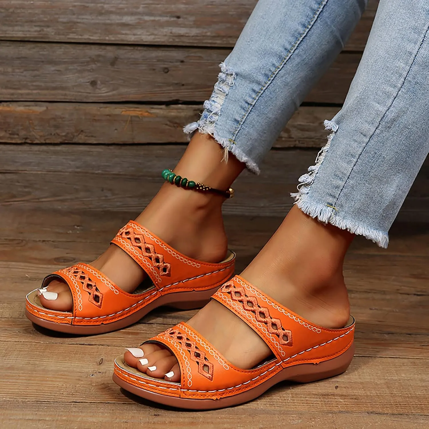 Flip Flops For Women Wedge Sandals Women 2023 Womens Sandals Dressy