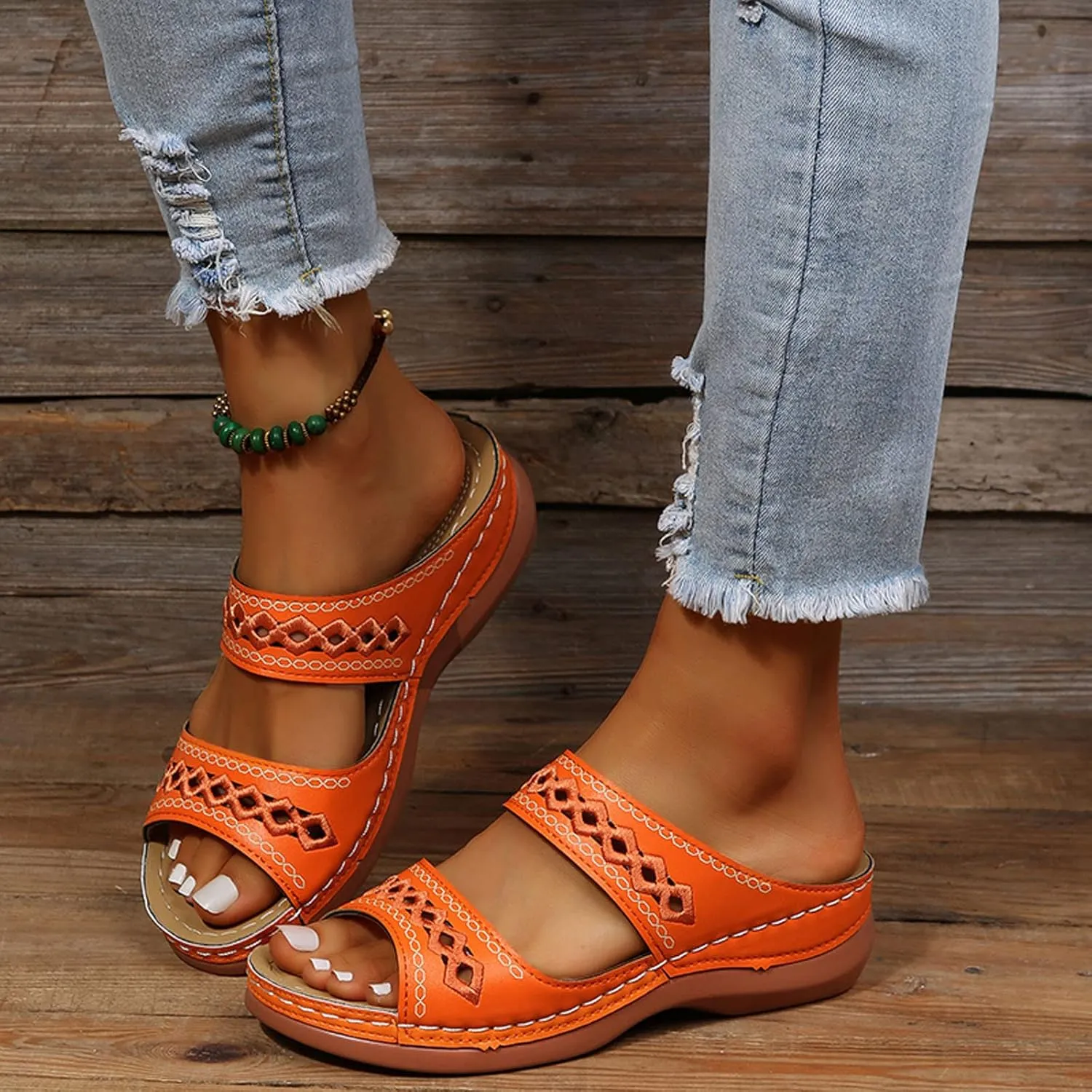 Flip Flops For Women Wedge Sandals Women 2023 Womens Sandals Dressy