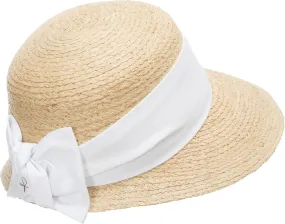 Golf Visor Scoop Panama Straw Hat Womens