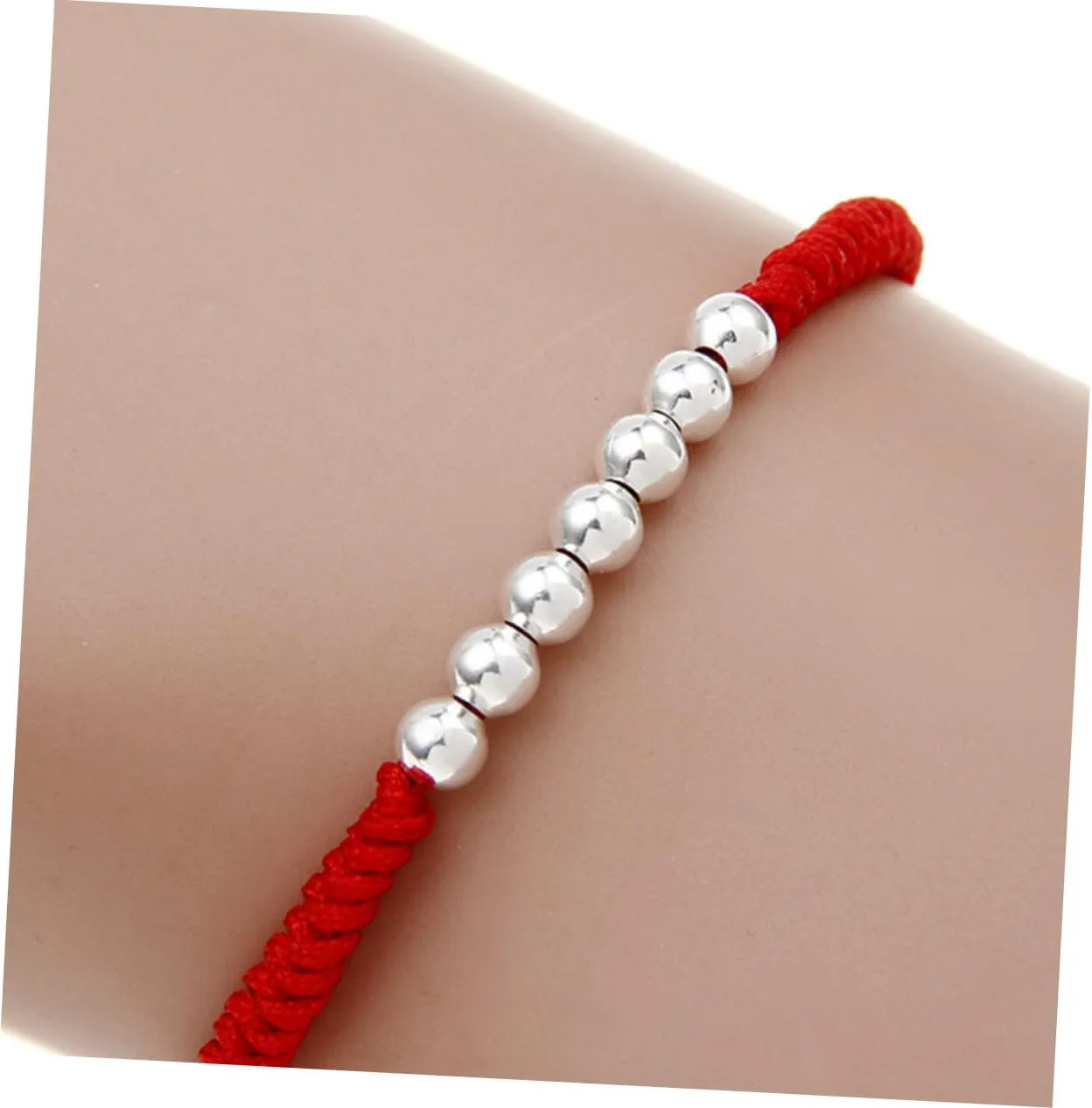Handwoven Delicate Red Rope Bracelet Woven Accessories for Men and Women Portable and Stylish Decoration