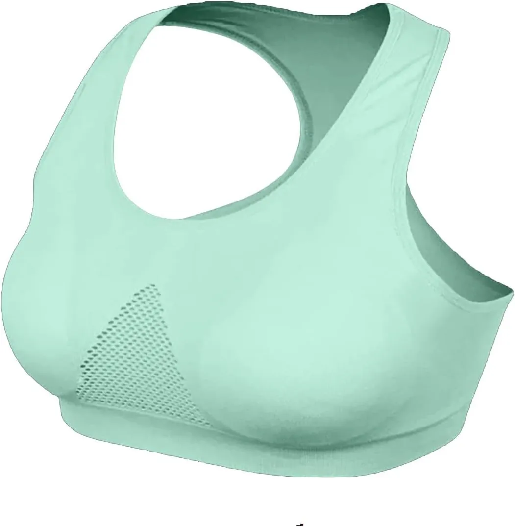 High Impact Sports Bras for Women High Support Push up Sports Bra Racerback Sports Bras Workout Bra Running Bra