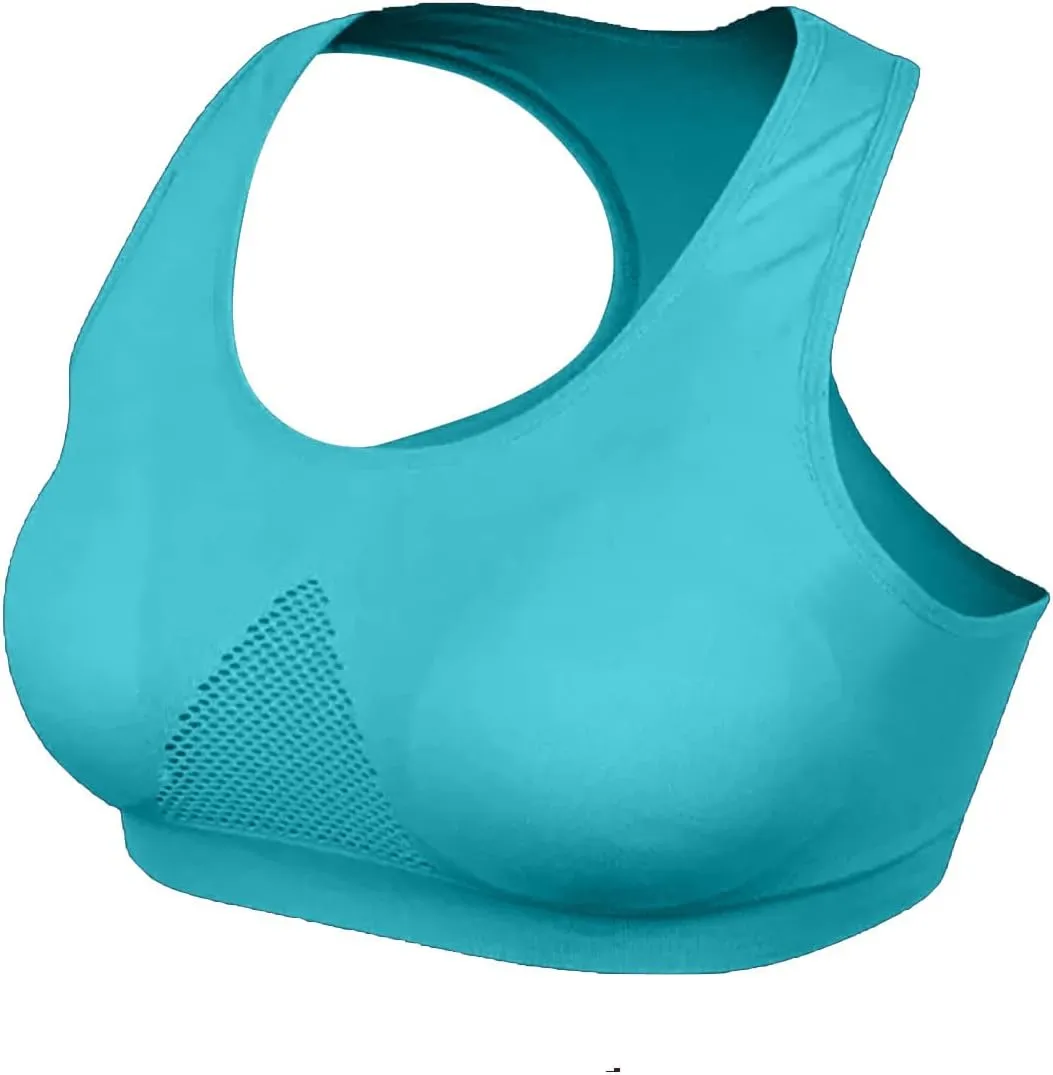 High Impact Sports Bras for Women High Support Push up Sports Bra Racerback Sports Bras Workout Bra Running Bra