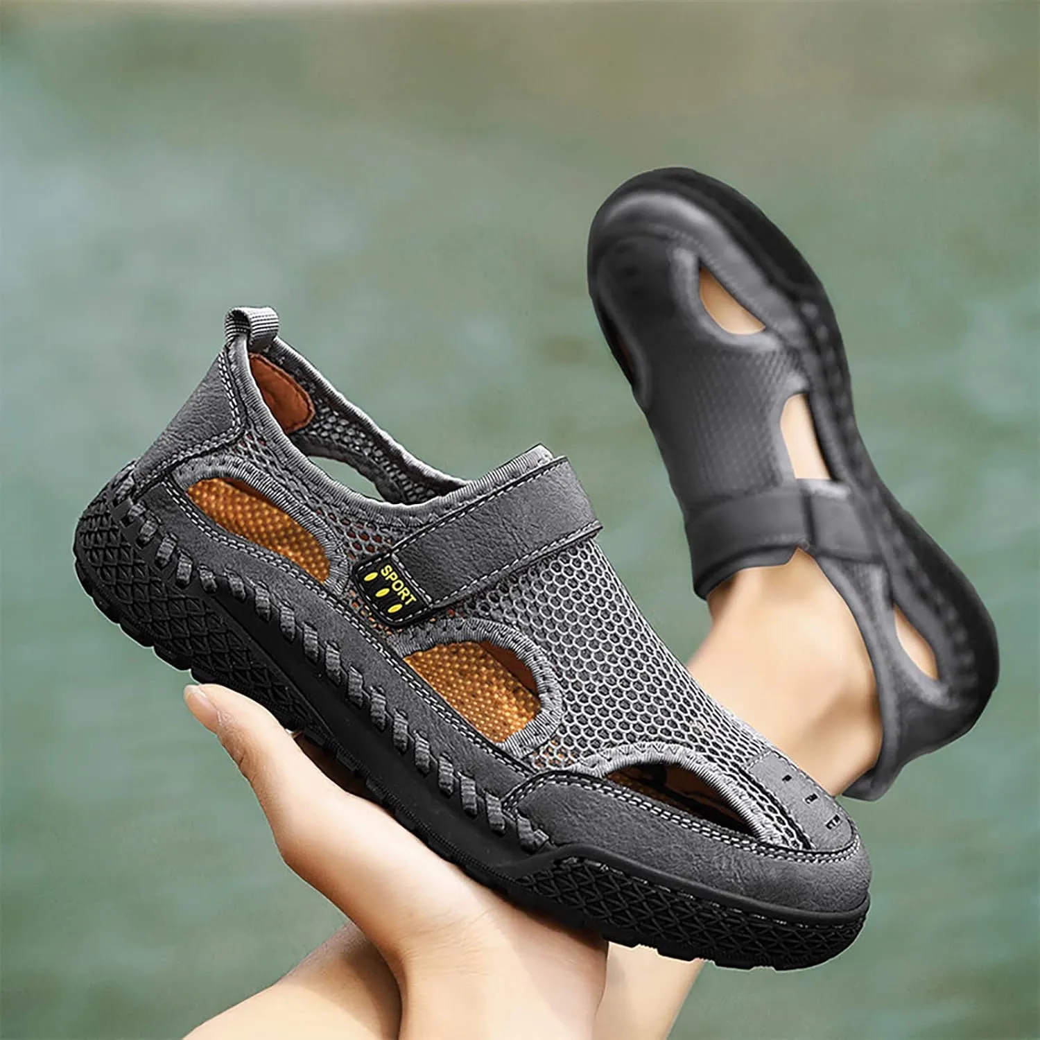Hiking Sandals for Men Sport Sandals Outdoor Hiking Sandal Sport Summer Beach Water Shoes