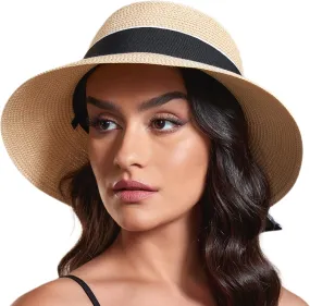 Joywant Womens Sun Hats Lanyard UPF 50  Beach Hats for Women
