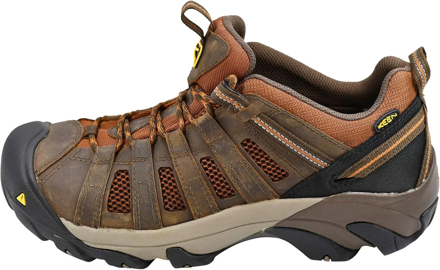 KEEN Utility Mens Flint Low Steel Toe Work Shoes