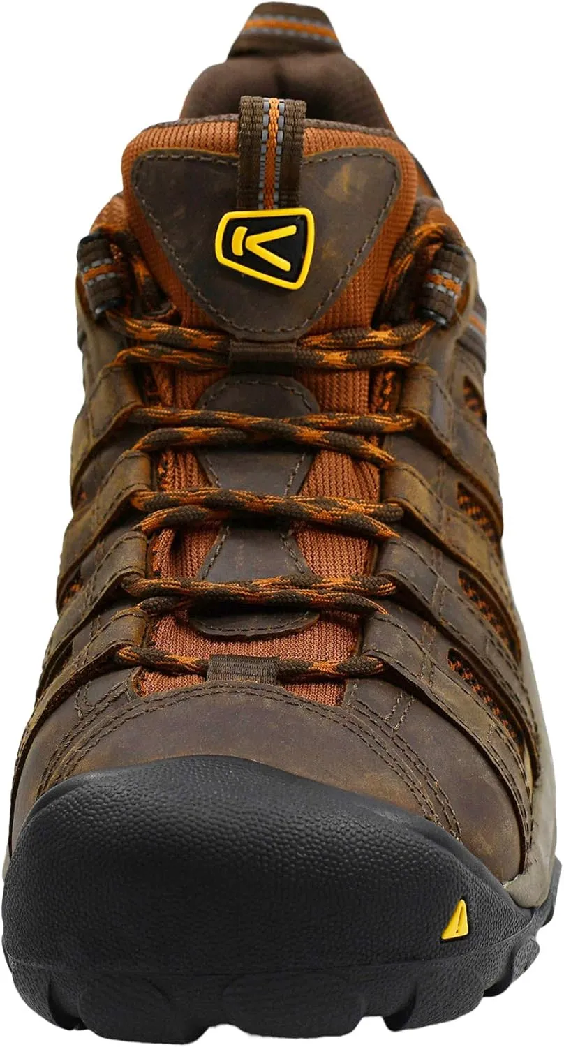 KEEN Utility Mens Flint Low Steel Toe Work Shoes