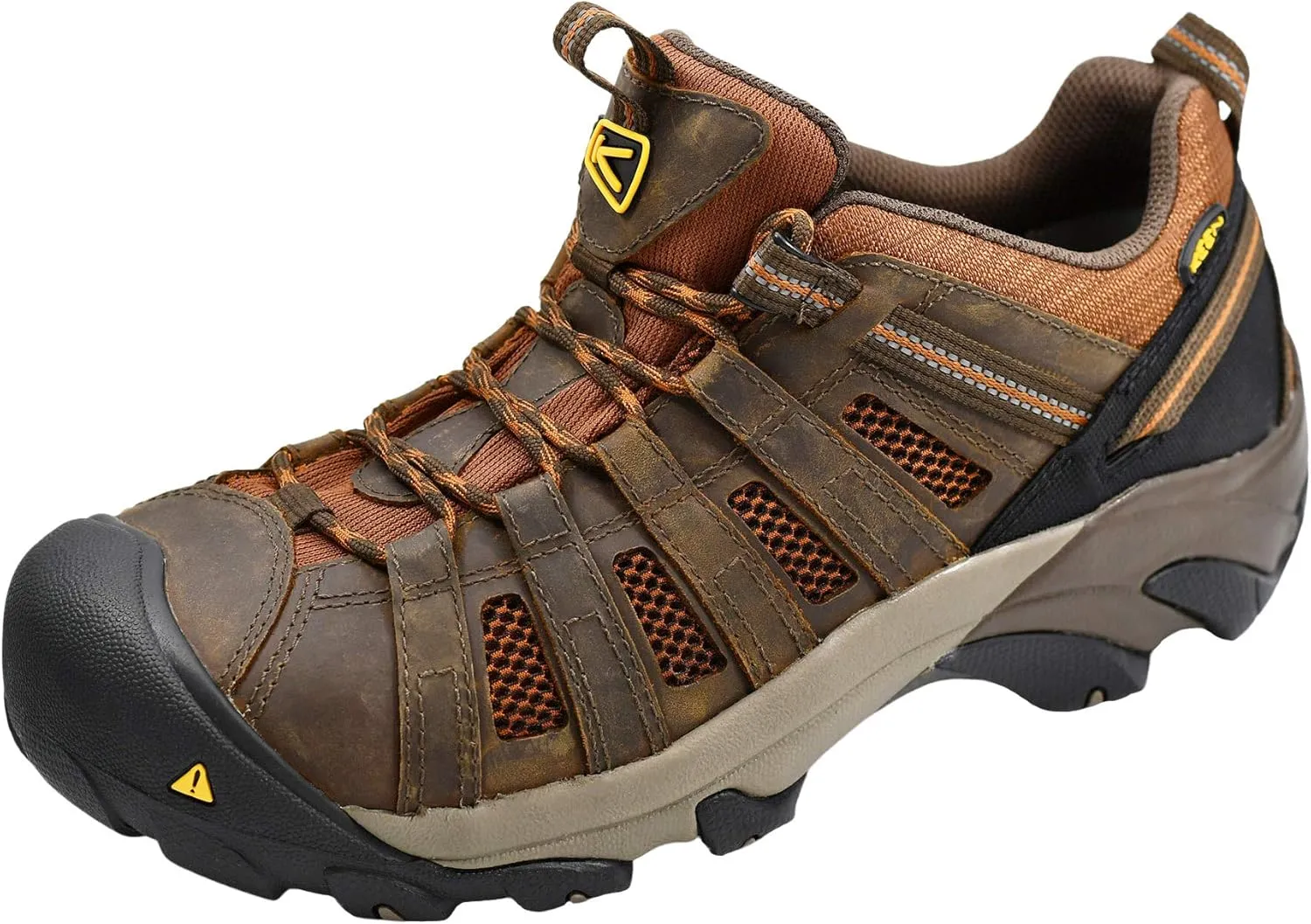 KEEN Utility Mens Flint Low Steel Toe Work Shoes