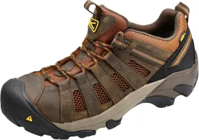 KEEN Utility Mens Flint Low Steel Toe Work Shoes