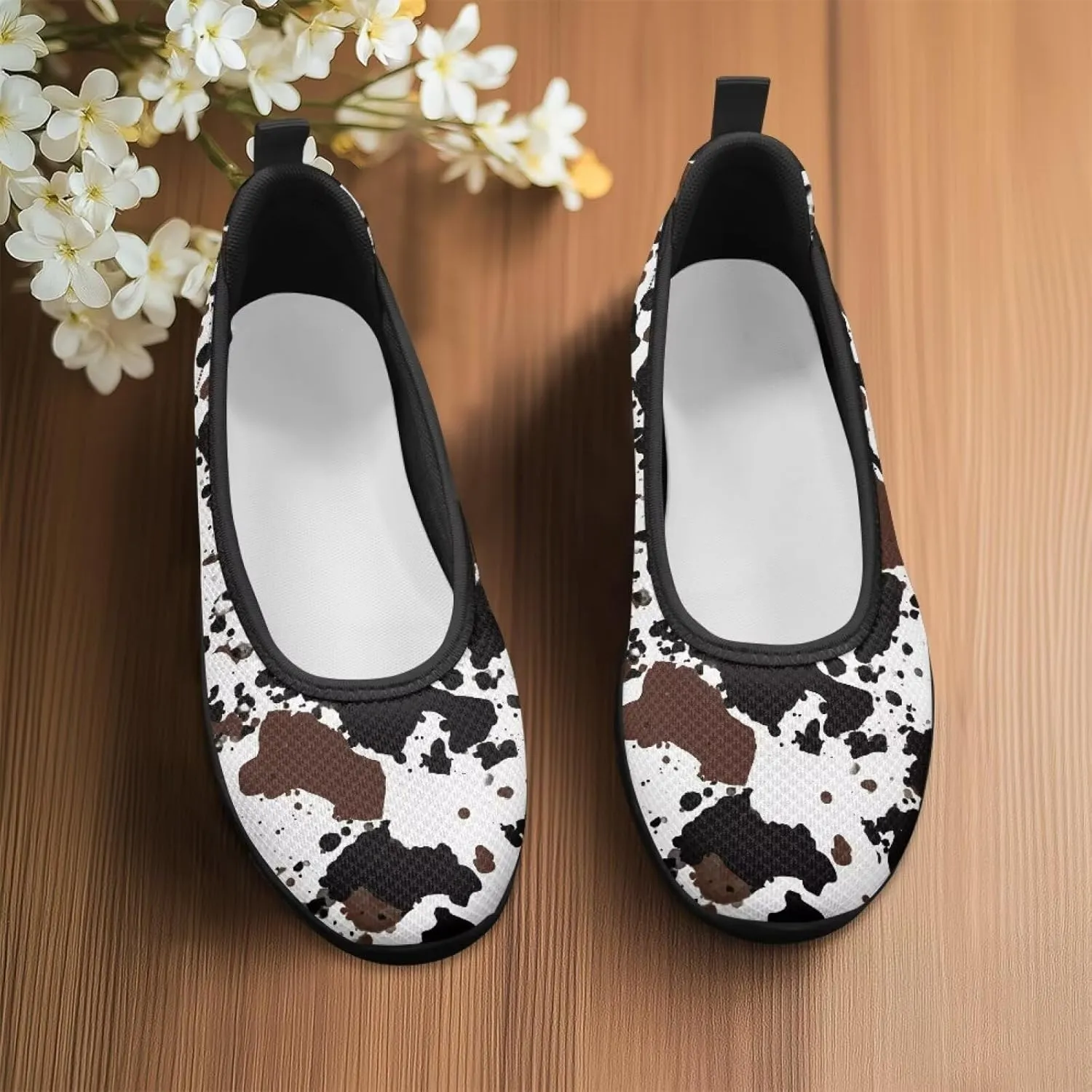 Ladies Slip on Loafer Shoes Womens Flats Shoes Ballet Pregnant Women Work Casual Comfortable