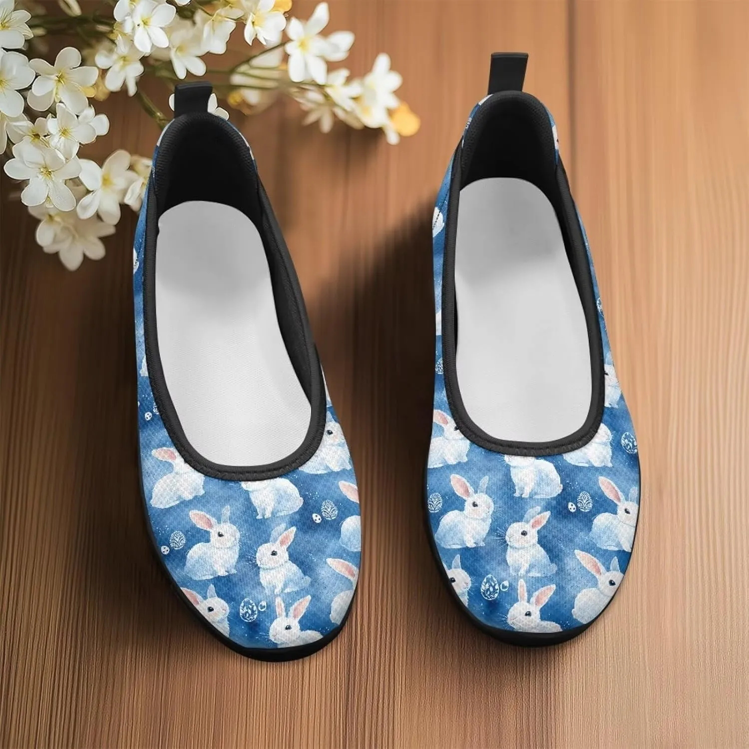 Ladies Slip on Loafer Shoes Womens Flats Shoes Ballet Pregnant Women Work Casual Comfortable