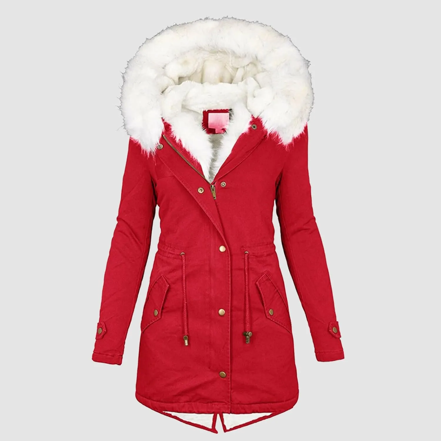 Long Length Quilted Puffer Parka Overcoat Women Slim Thicker Women'S Coat Womens Long-Sleeve Puffer Jacket Womens