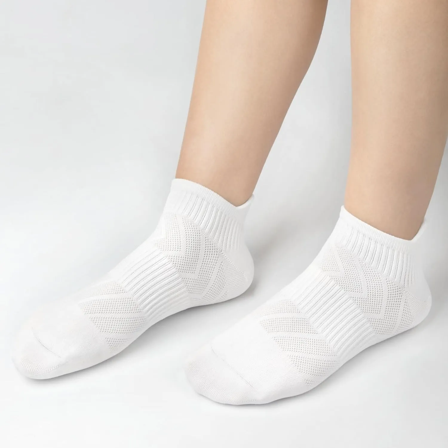 Loritta 6 Pairs Womens Ankle Socks Gym Athletic Cushioned Low Cut Casual Workout Sports Running Socks
