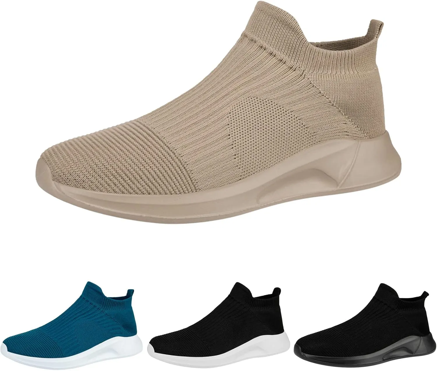 Mens Athletic Shoes Mens Slip on Shoes Walking Shoe for Men Sneaker for Men Mesh Athletic Gym Sneaker