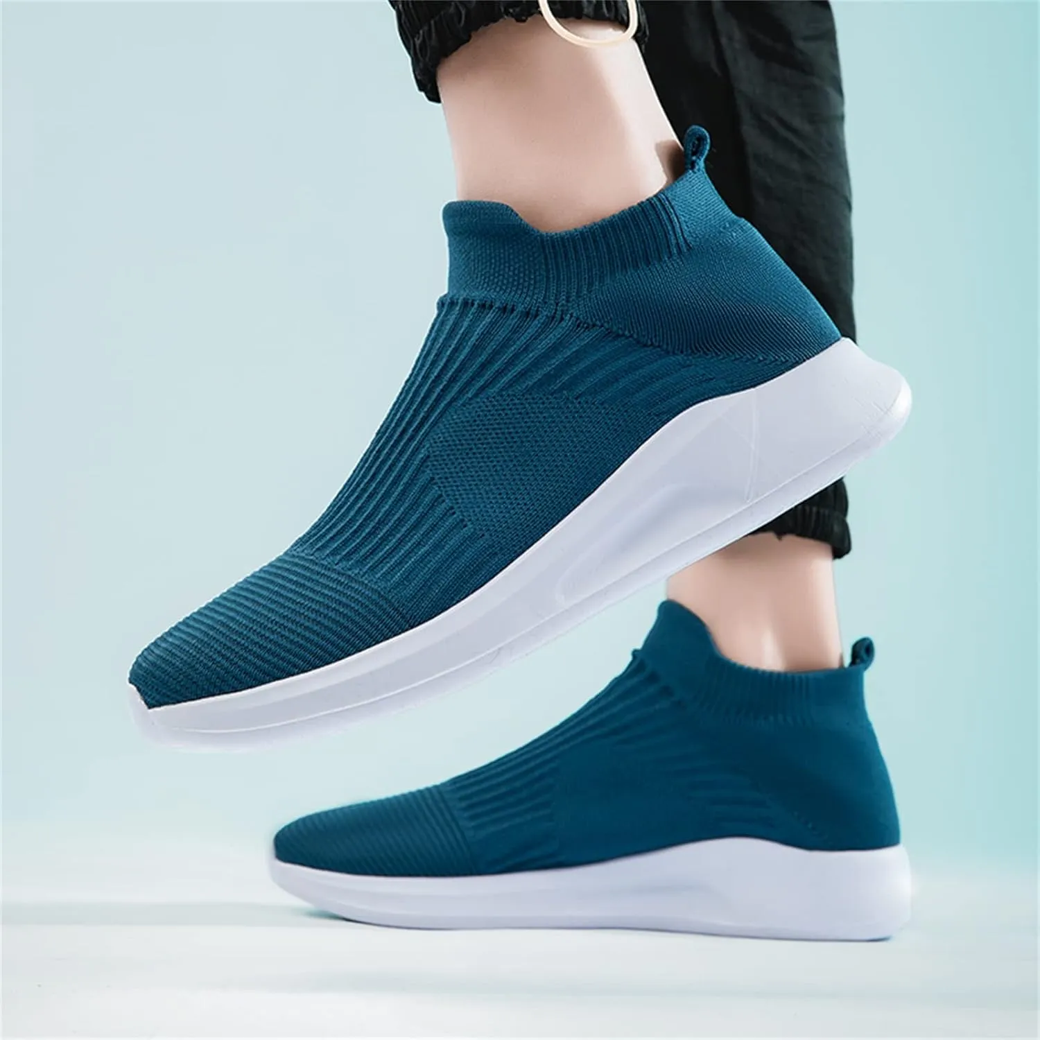 Mens Athletic Shoes Mens Slip on Shoes Walking Shoe for Men Sneaker for Men Mesh Athletic Gym Sneaker