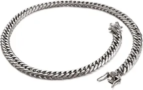 Men's Bracelets, 3D Lock Cuban Chain Stainless Steel Mens Chain Bracelet