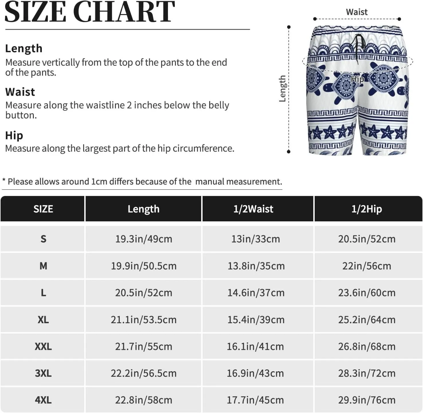 mens pajama pants - Sea Underwater Turtles Comfy Sleep Shorts Mens Pajama shorts, mens lounge shorts pj pants