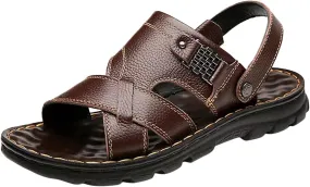 Mens Sandals Size Leather Men Sandals Athletic Summer Beach Slipper Slides Shoes Outdoor Hiking Thong Sandal Mens Socks