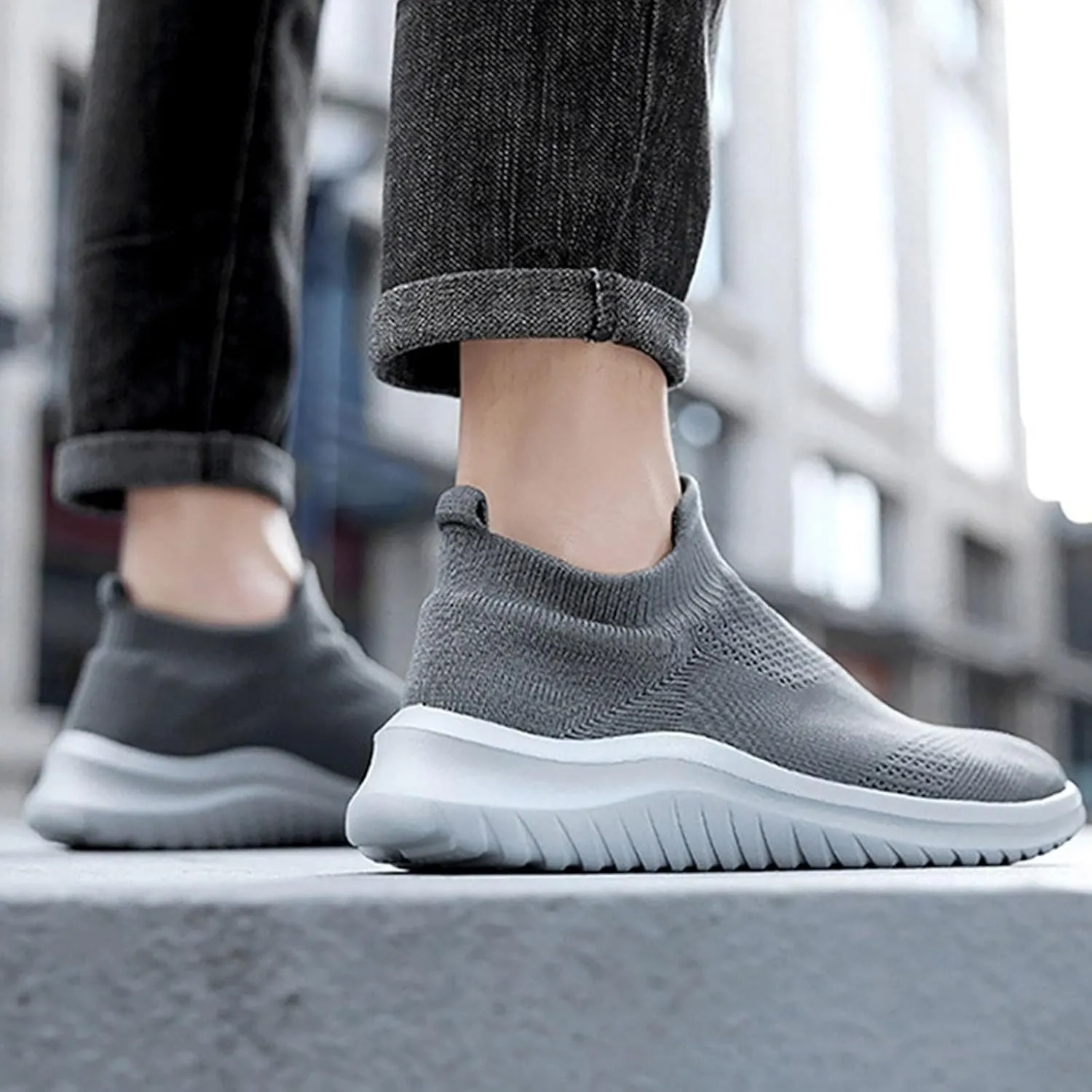 Mens Slip on Shoes Mens Athletic Shoes Sneaker for Men Shoe for Men Breathable Comfortable Sneaker