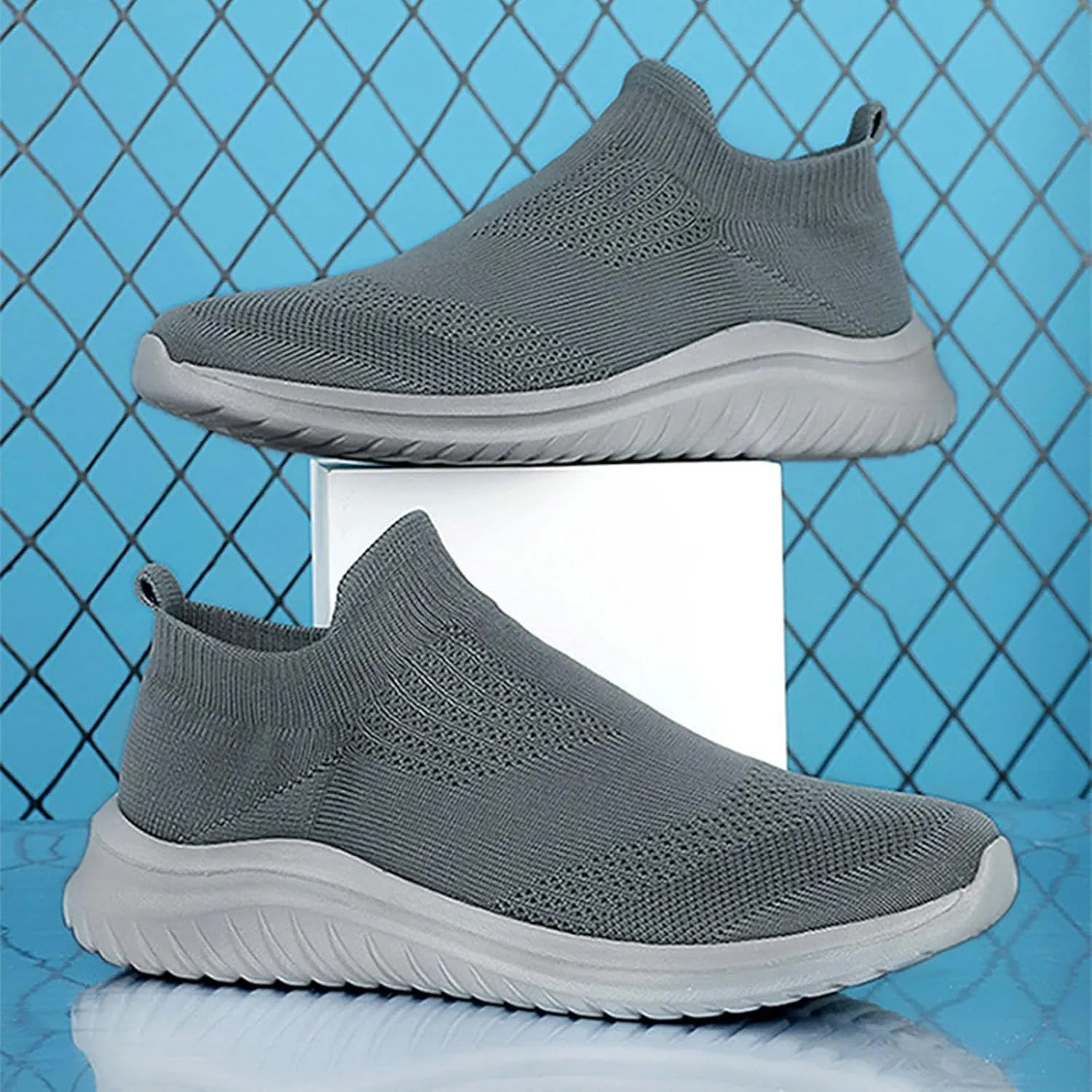 Mens Slip on Shoes Mens Athletic Shoes Sneaker for Men Shoe for Men Breathable Comfortable Sneaker
