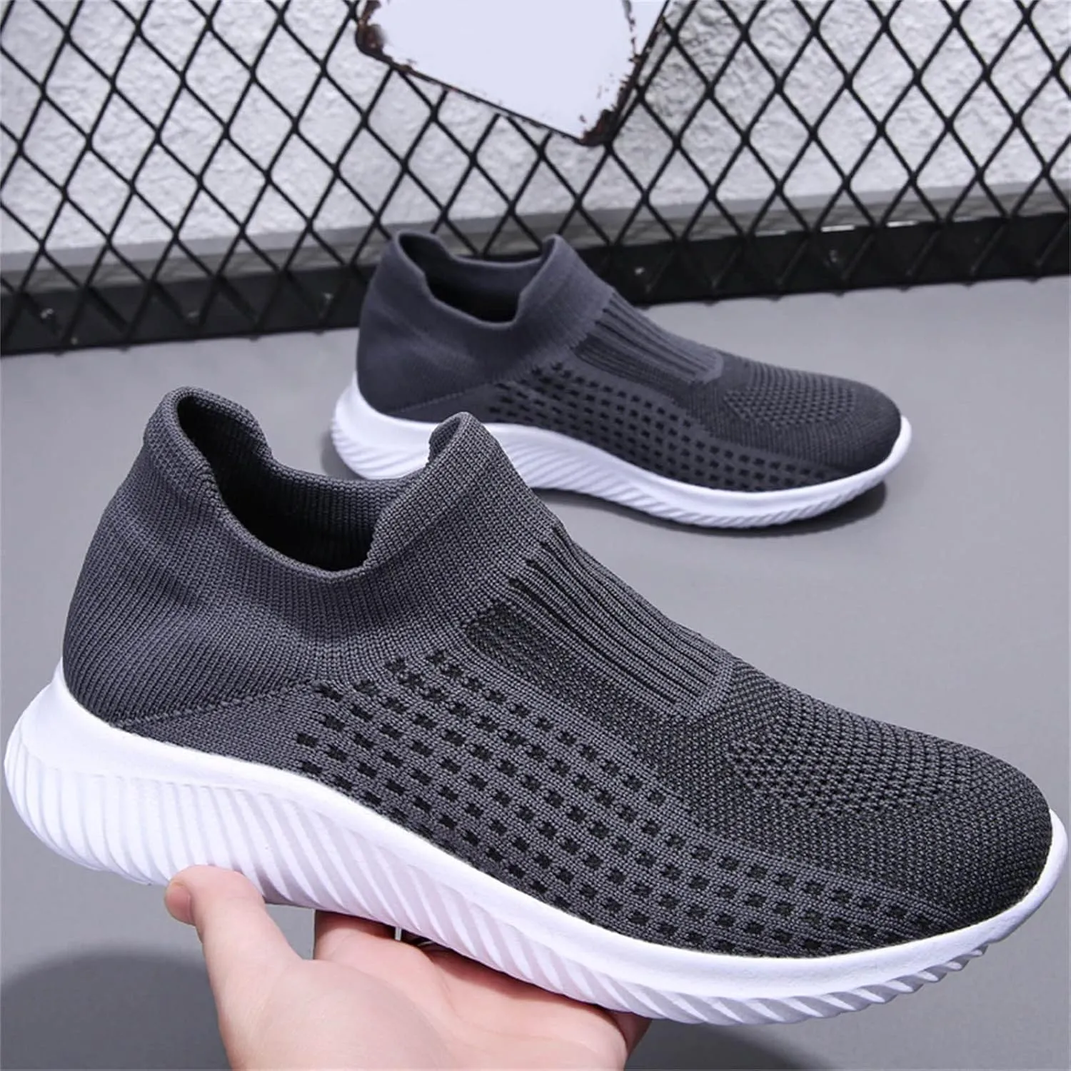 Mens Slip on Shoes Mens Athletic Shoes Walking Shoe for Men Sneaker for Men Mesh Lightweight Sneaker