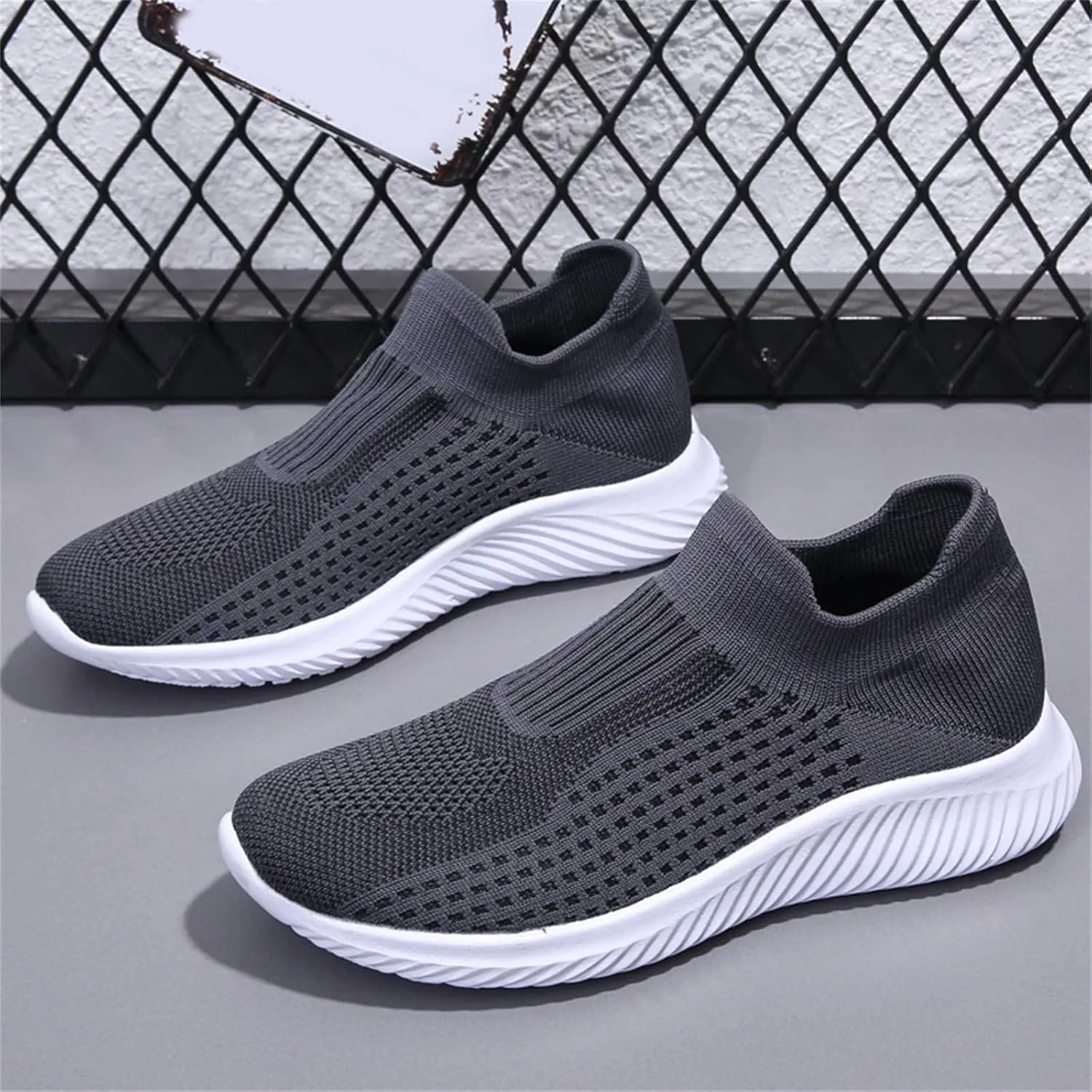 Mens Slip on Shoes Mens Athletic Shoes Walking Shoe for Men Sneaker for Men Mesh Lightweight Sneaker