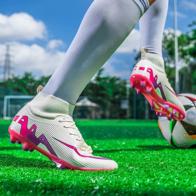 Mens Soccer Cleats Football Boots Professional Training Turf Mens Outdoor Indoor Sports Athletic Big Boy's Sneaker