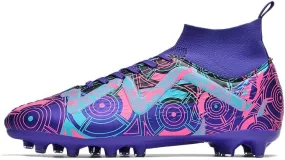 Mens Soccer Cleats Football Boots Professional Training Turf Mens Outdoor Indoor Sports Athletic Big Boy's Sneaker