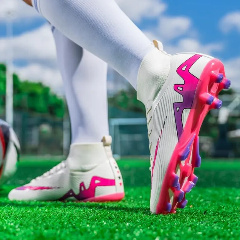 Mens Soccer Cleats Football Boots Professional Training Turf Mens Outdoor Indoor Sports Athletic Big Boy's Sneaker