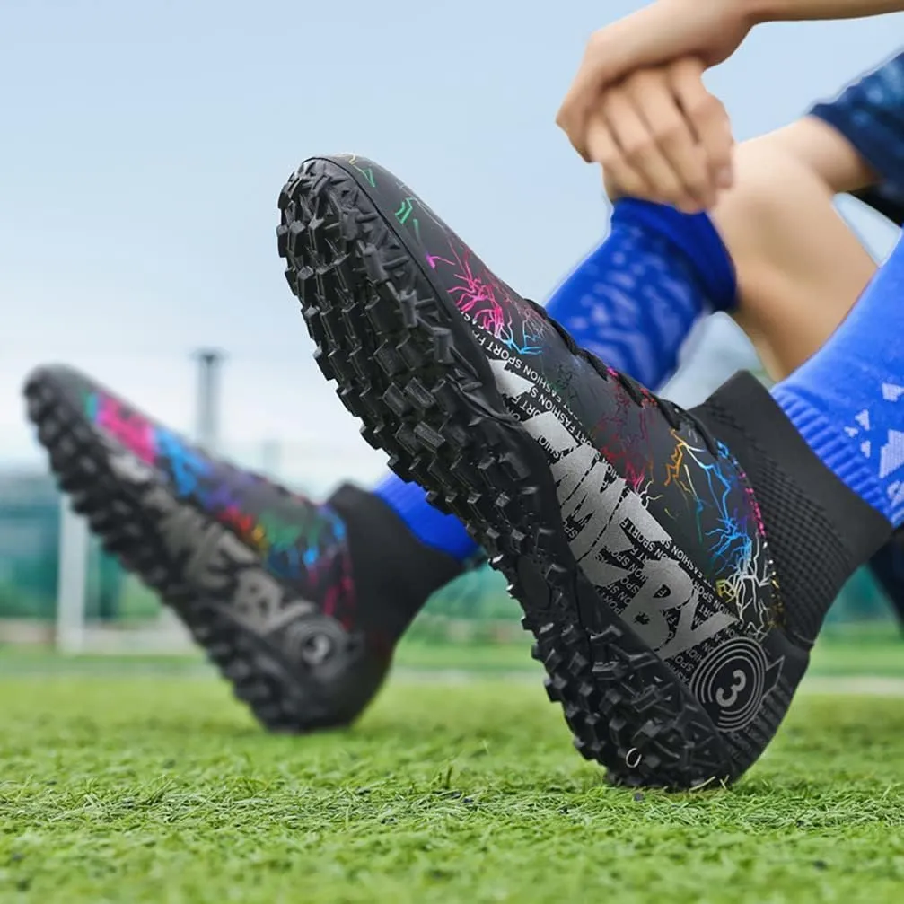 Mens Soccer Cleats Football Boots Professional Training Turf Mens Outdoor Indoor Sports Athletic
