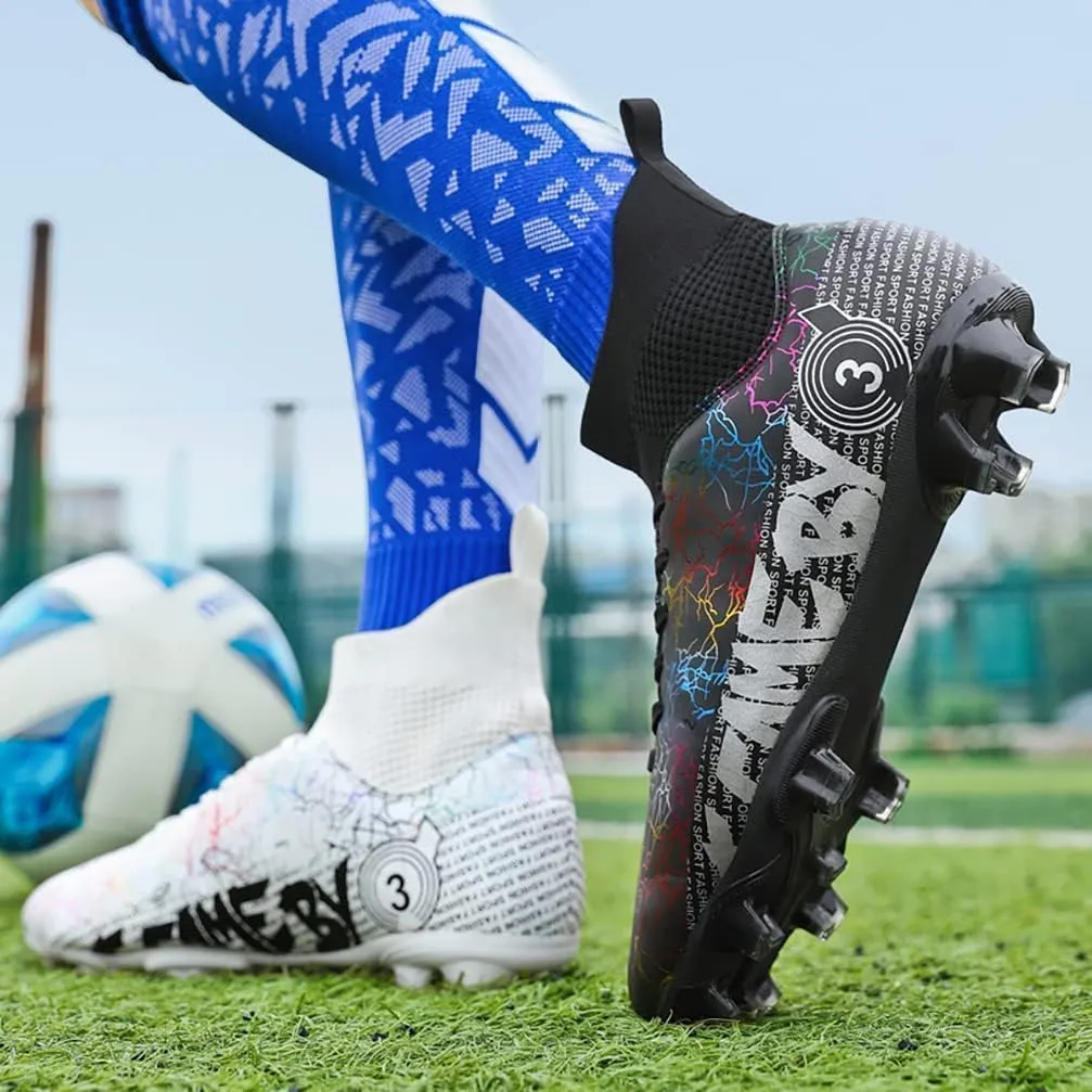 Mens Soccer Cleats Football Boots Professional Training Turf Mens Outdoor Indoor Sports Athletic