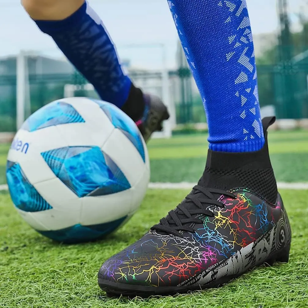 Mens Soccer Cleats Football Boots Professional Training Turf Mens Outdoor Indoor Sports Athletic