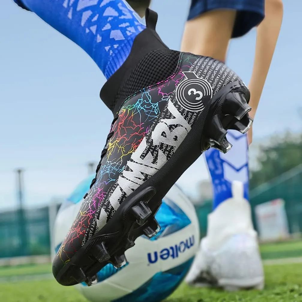 Mens Soccer Cleats Football Boots Professional Training Turf Mens Outdoor Indoor Sports Athletic