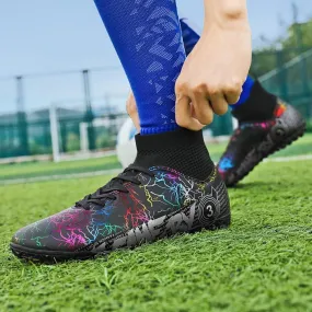 Mens Soccer Cleats Football Boots Professional Training Turf Mens Outdoor Indoor Sports Athletic