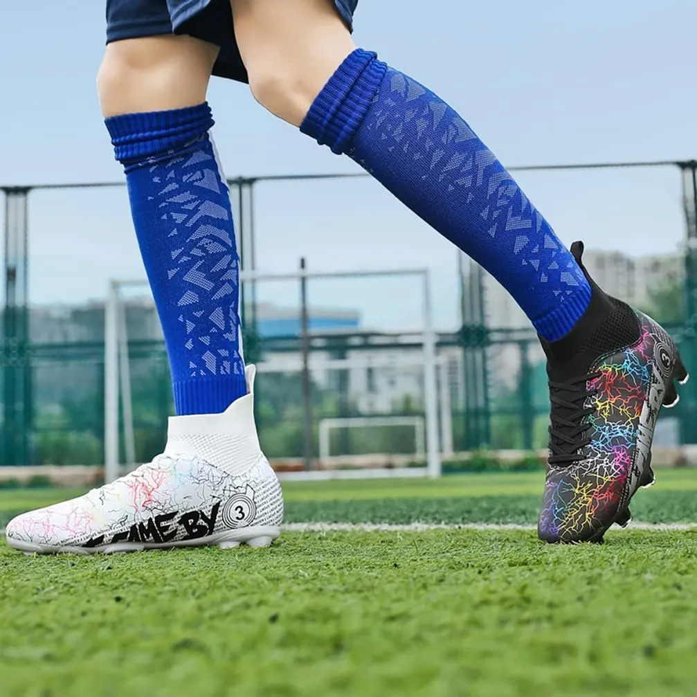 Mens Soccer Cleats Football Boots Professional Training Turf Mens Outdoor Indoor Sports Athletic