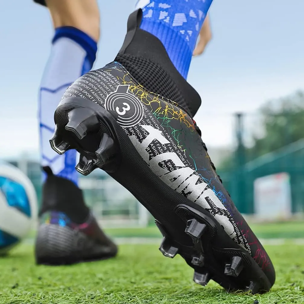 Mens Soccer Cleats Football Boots Professional Training Turf Mens Outdoor Indoor Sports Athletic