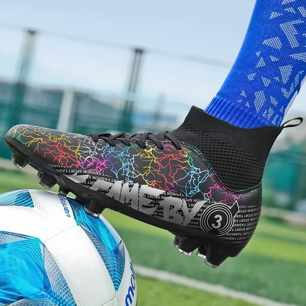 Mens Soccer Cleats Football Boots Professional Training Turf Mens Outdoor Indoor Sports Athletic