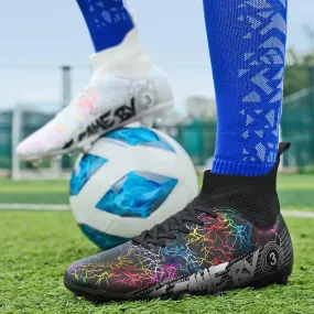 Mens Soccer Cleats Football Boots Professional Training Turf Mens Outdoor Indoor Sports Athletic