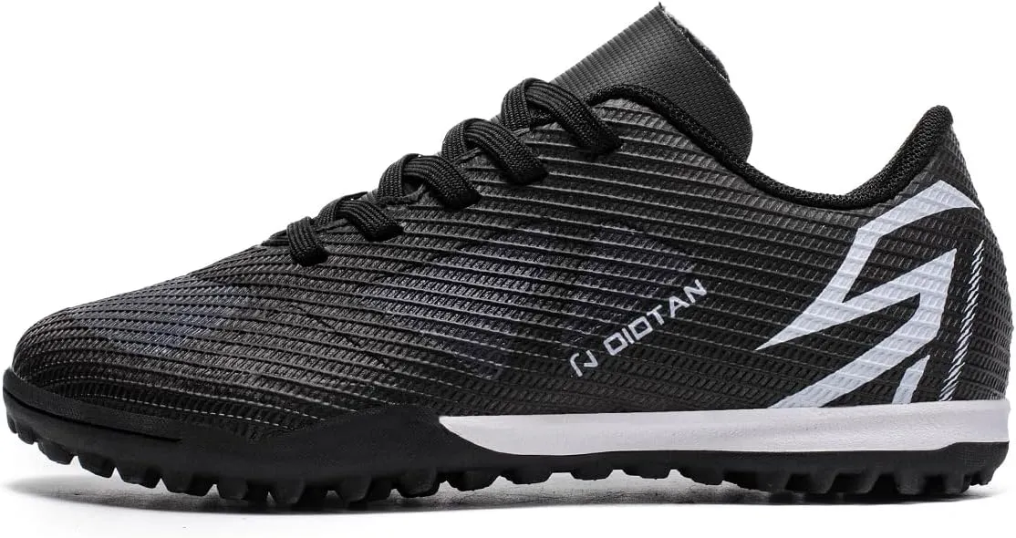 Mens Soccer Cleats Outdoor Lightweight High-Top Training Boots Ground Athletic Football Shoes